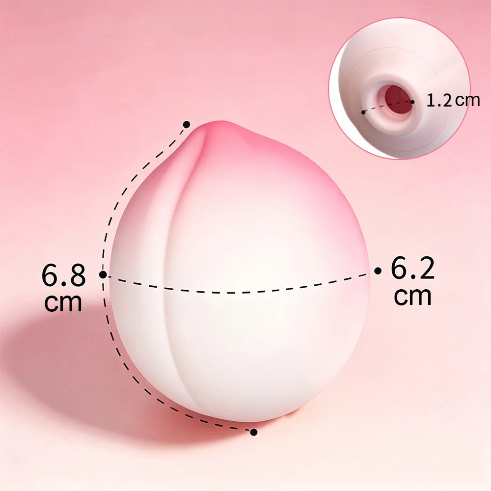 Peach Toy Sucker