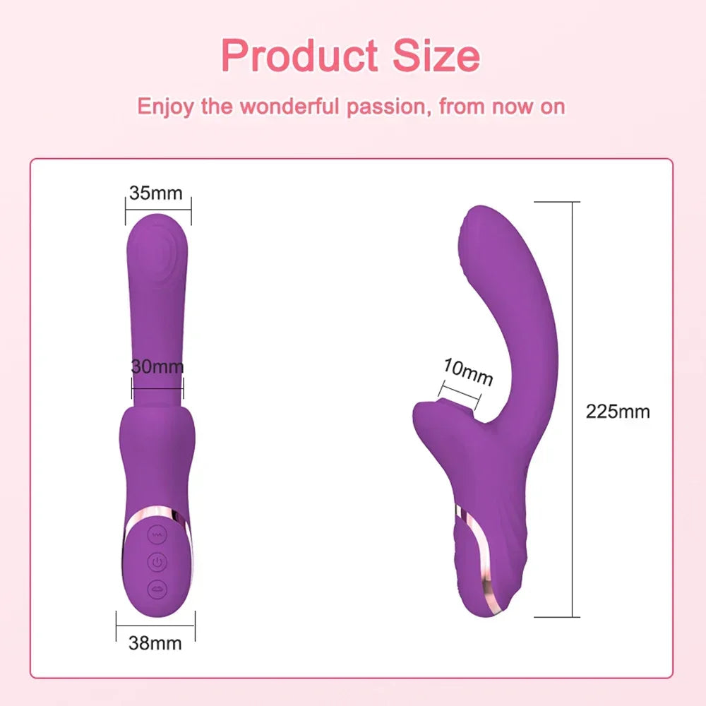 Clitoral Sucking Vibrator Dildo