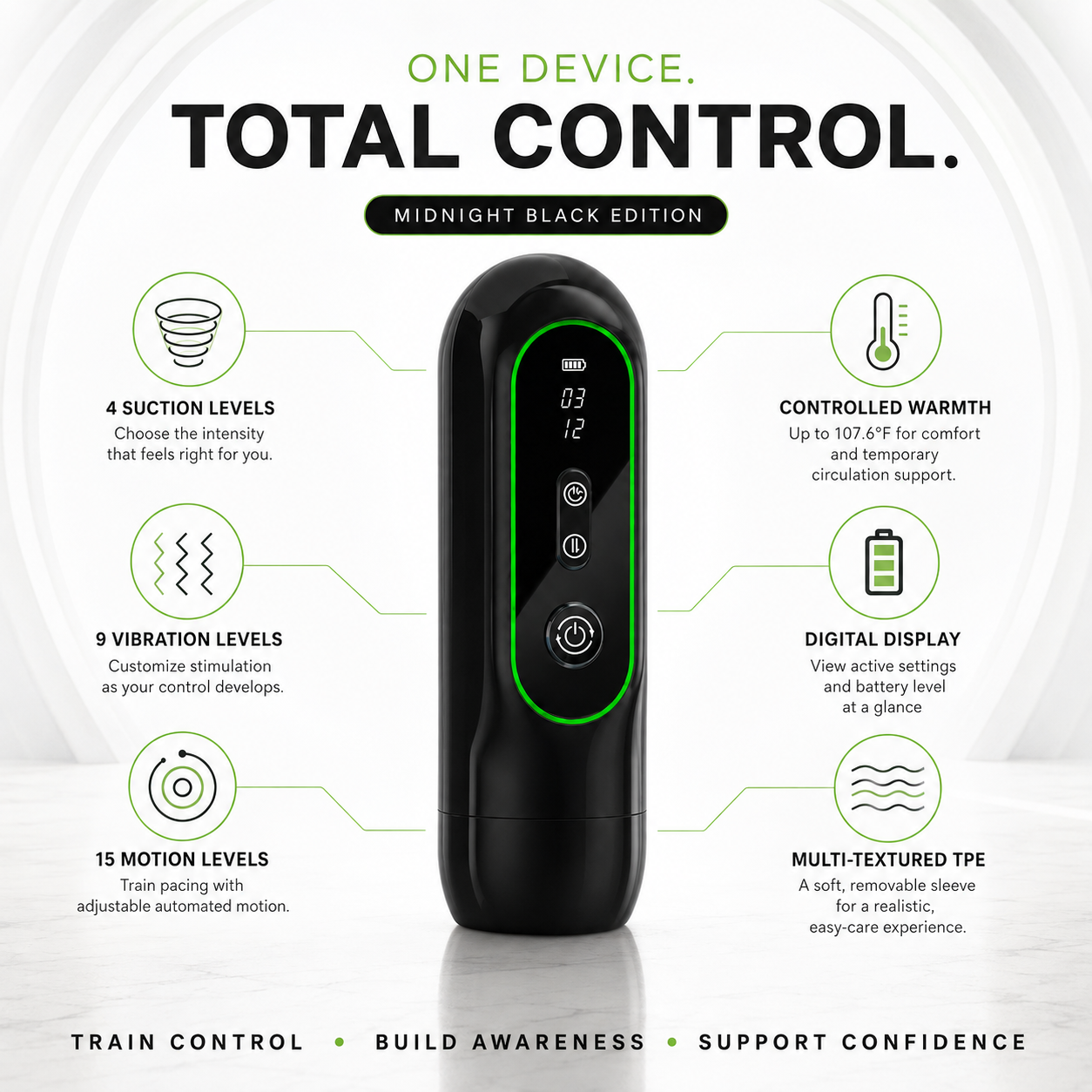 Maxing Stamina™ - Automatic Flashlight Performance Trainer