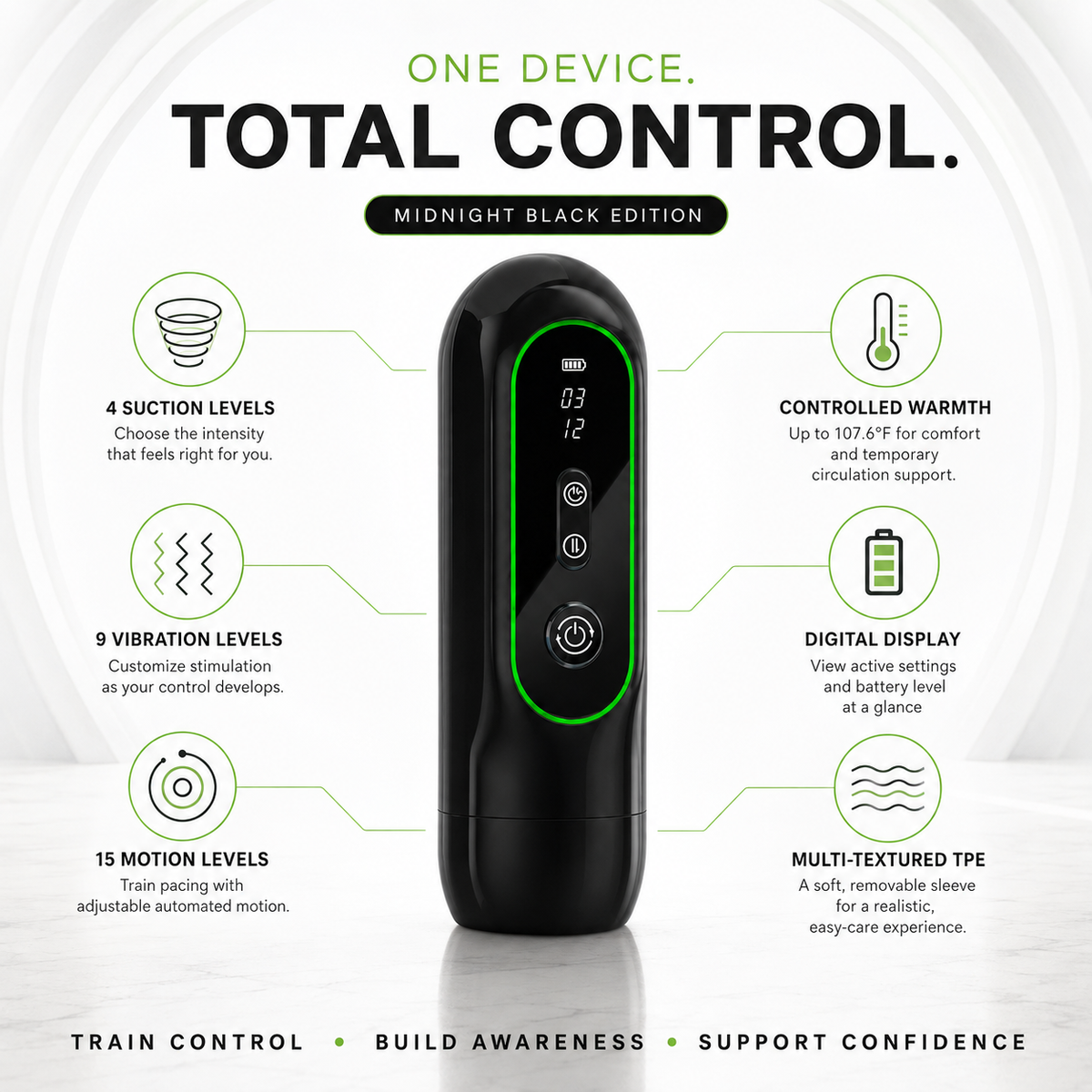 Maxing Stamina™ - Automatic Flashlight Performance Trainer