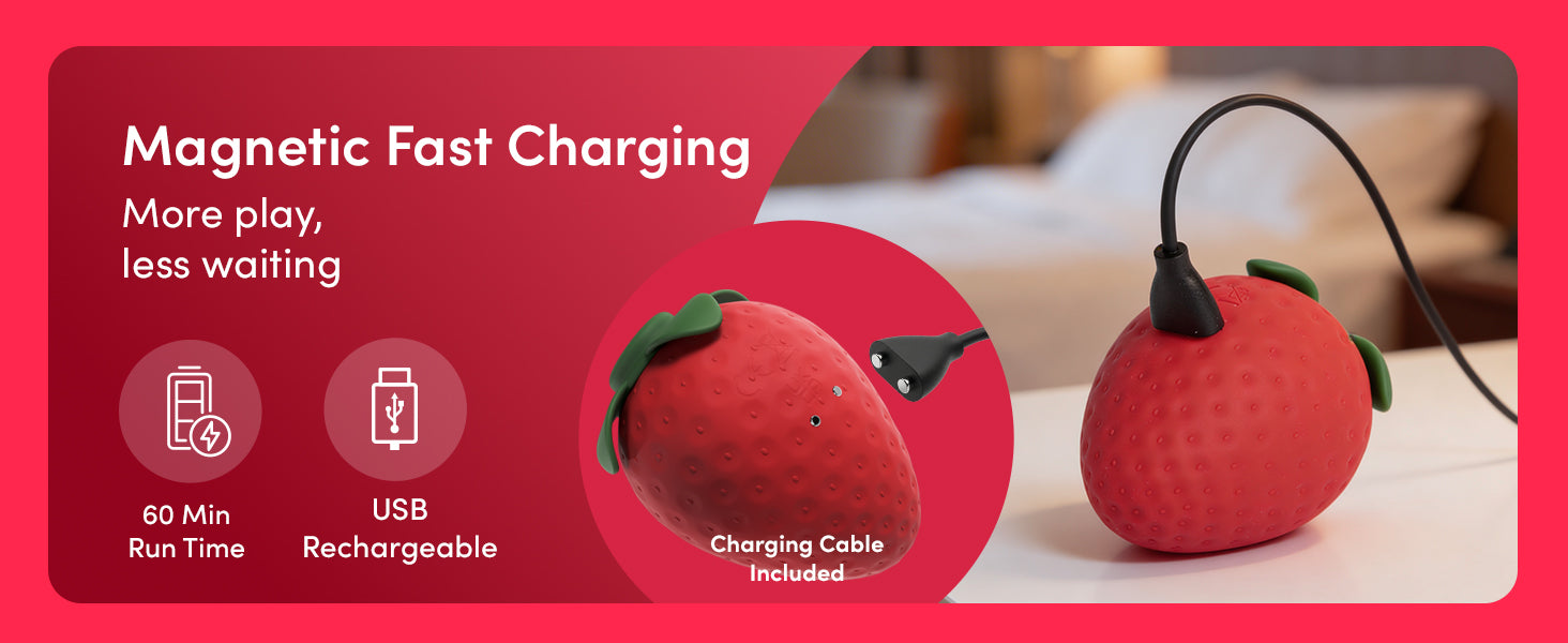 Strawberry  Clit Suction Toy