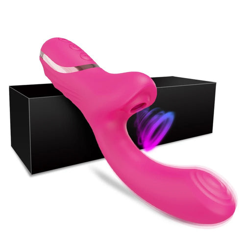 Clitoral Sucking Vibrator Dildo - Josabella