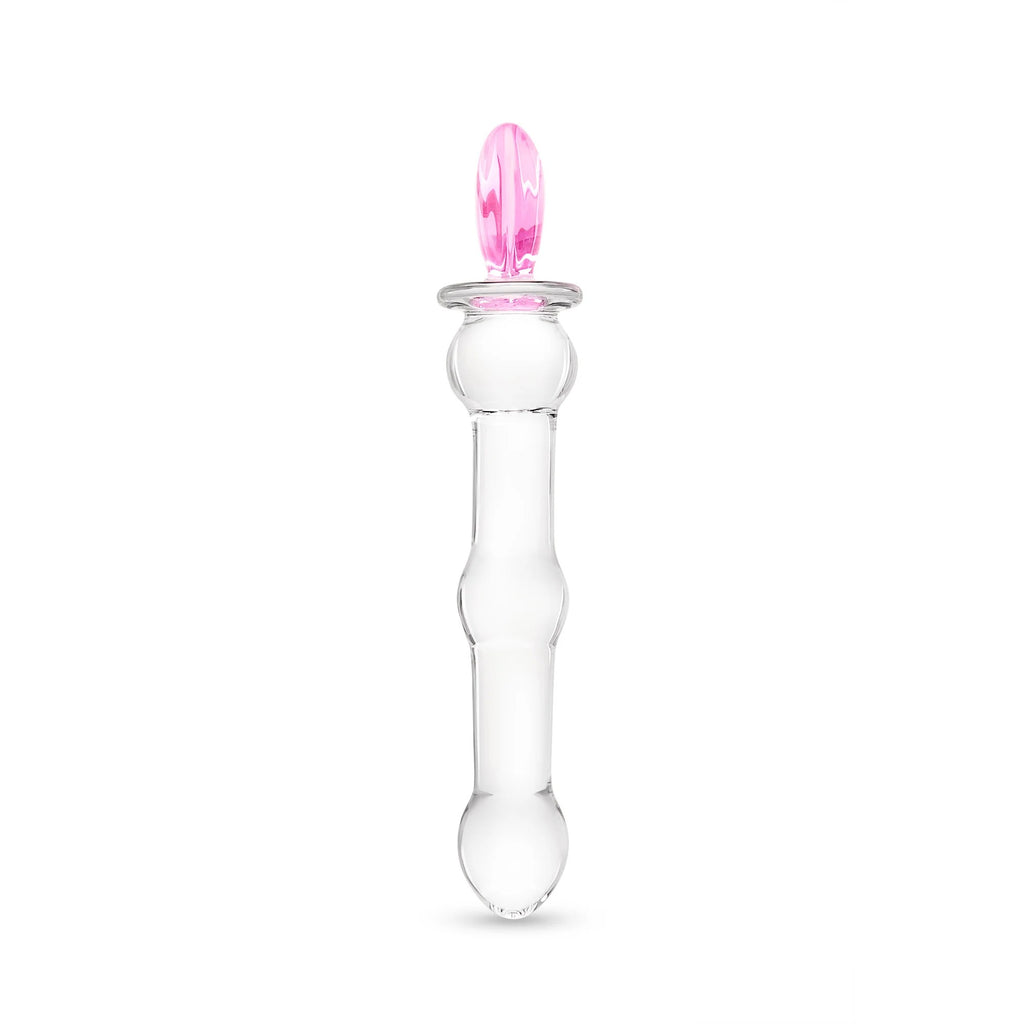 Glass Heart Dildo Wand