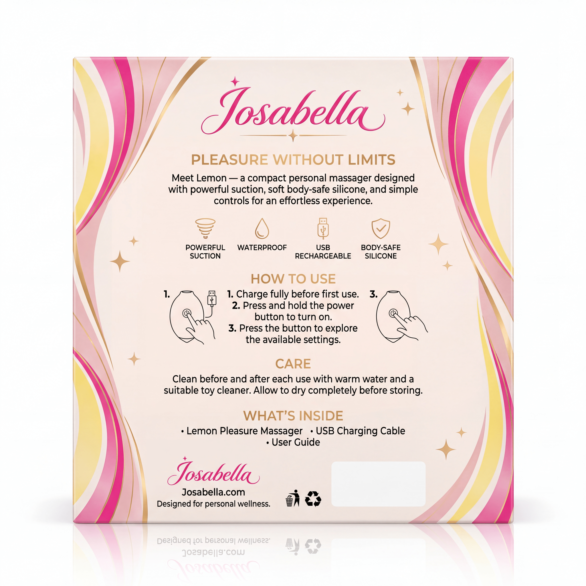 Lemon Clitoral Massager - Josabella