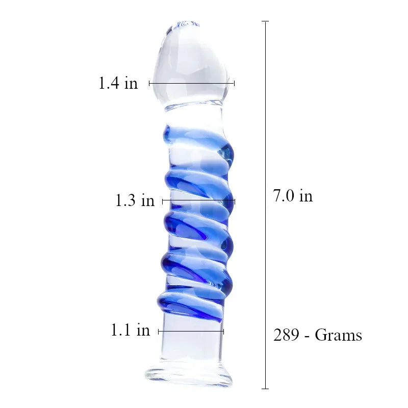 Icicle Glass Dildo