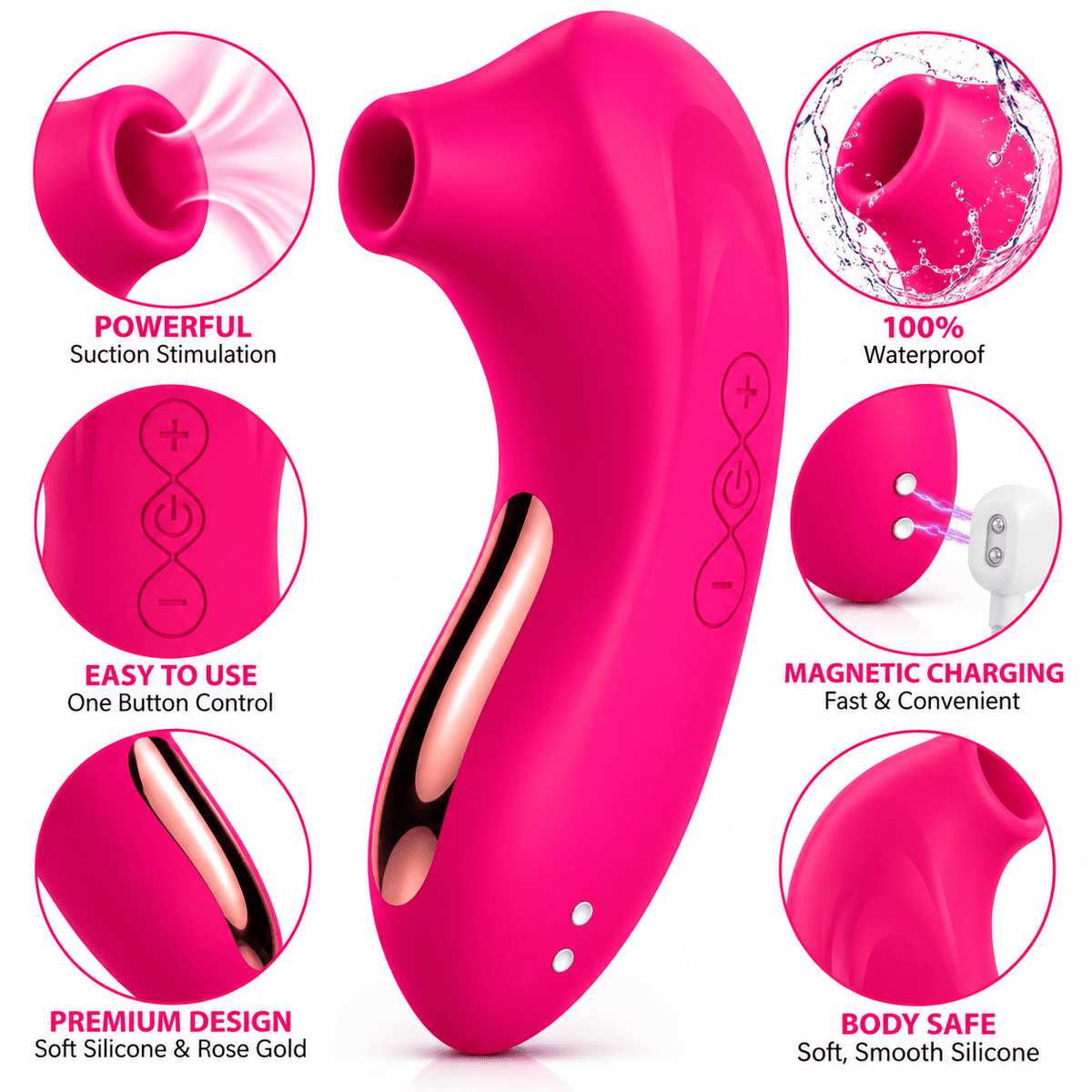 Pulse Suction Vibrator - Josabella
