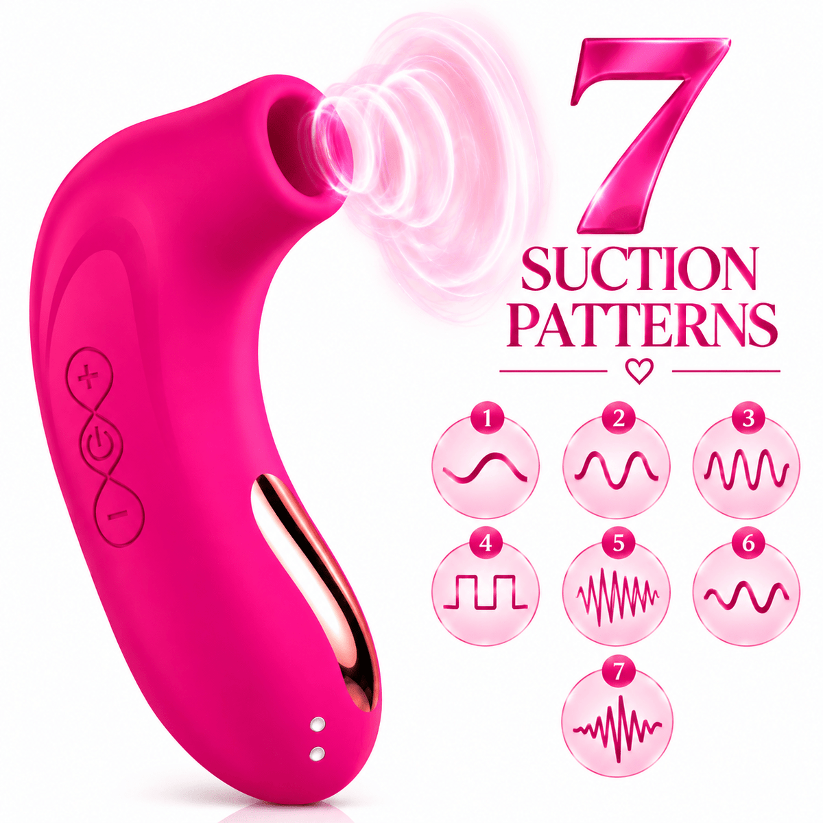 Pulse Suction Vibrator - Josabella
