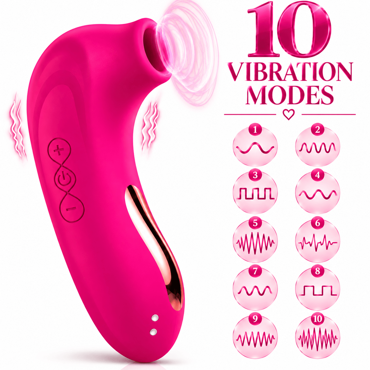 Pulse Suction Vibrator - Josabella